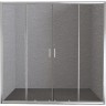 Душевая дверь BelBagno Unique 180х190 профиль Хром стекло рифленое