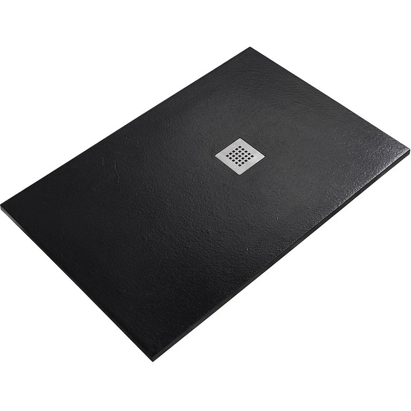 Душевой поддон из искусственного камня Starohome Solid 140х80 1237837 Black Matt