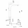 Смеситель для раковины Webert Sax Evolution SE830402740 Белый латунь