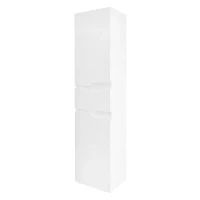 Шкаф пенал Azario Kantri 40 L CS00097264 подвесной цвет Белый глянец