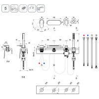 Смеситель на борт ванны Ravak Chrome CR 025.20BL X070445