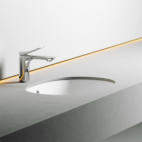 Раковина Ceramicanova Element 57 CN6044 Белая фарфор встраиваемый