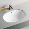 Раковина Ceramicanova Element 57 CN6044 Белая фарфор встраиваемый