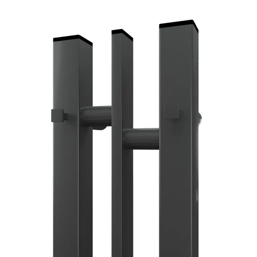 Электрический полотенцесушитель Point Фрея PN20718GB П2 100x800 диммер слева Графит блеск