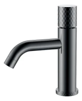 Смеситель для раковины Boheme Stick 121-SGM цвет Оружейная сталь глянцевая