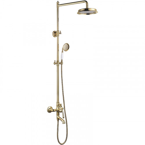 Душевая система Rose R02E R0236E Золото