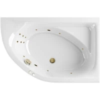 Акриловая ванна Excellent Aquarella 170x110 R WAEX.ARP17.LINE.BR с гидромассажем