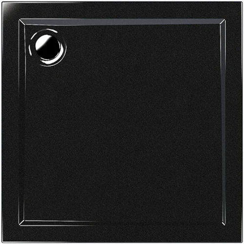Акриловый поддон для душа Melodia della vita Eletto 100x100 MTYET100100bk Черный