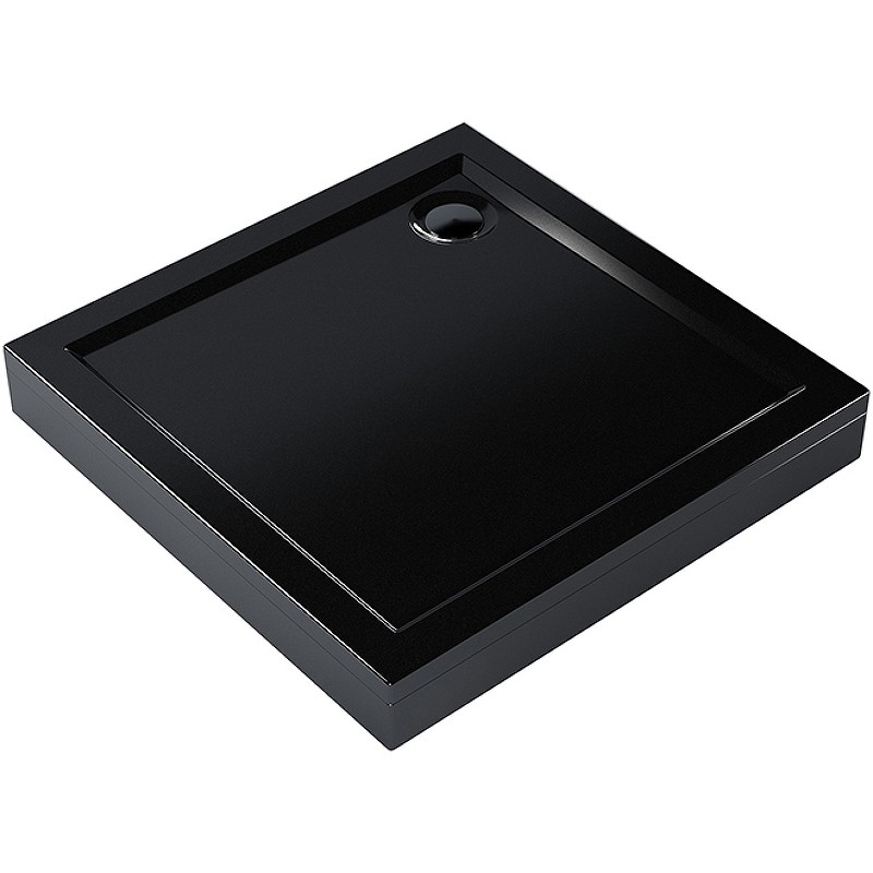 Акриловый поддон для душа Melodia della vita Eletto 100x100 MTYET100100bk Черный