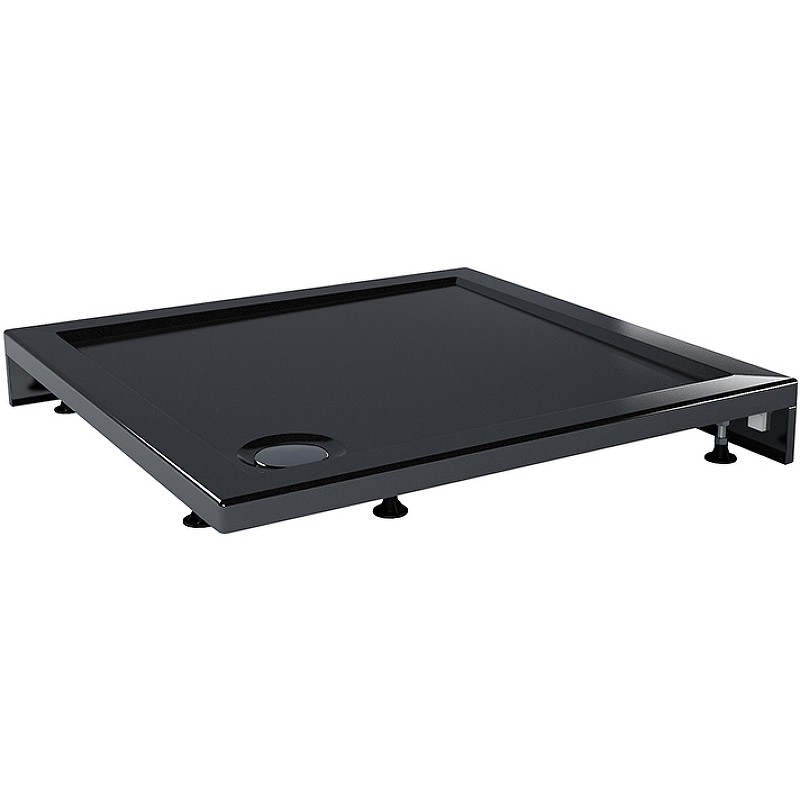 Акриловый поддон для душа Melodia della vita Eletto 100x100 MTYET100100bk Черный