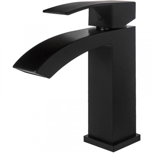 Смеситель для раковины Grocenberg GB2007BL Черный матовый