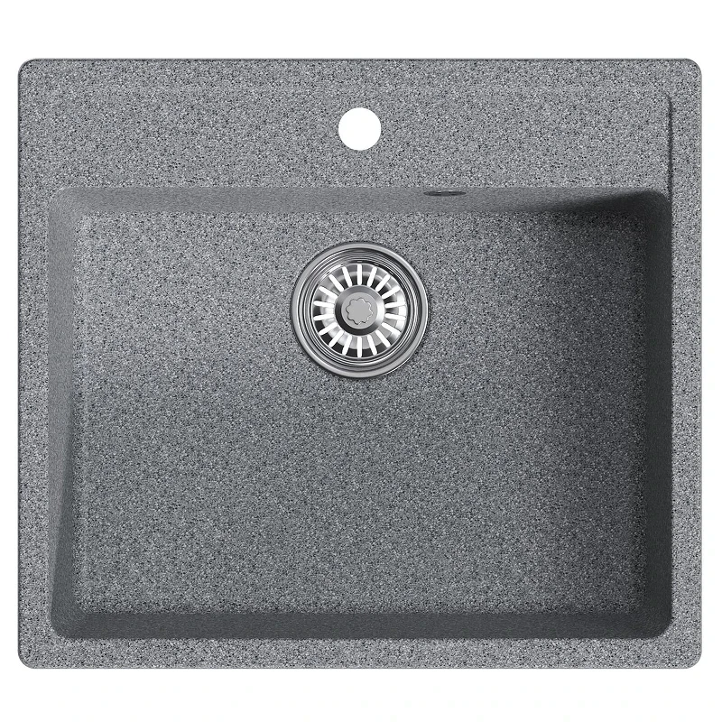 Кухонная мойка Mixline Комфорт ML-GM15 56 551915 цвет Темно-серый