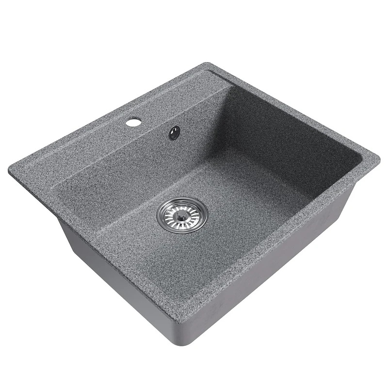 Кухонная мойка Mixline Комфорт ML-GM15 56 551915 цвет Темно-серый