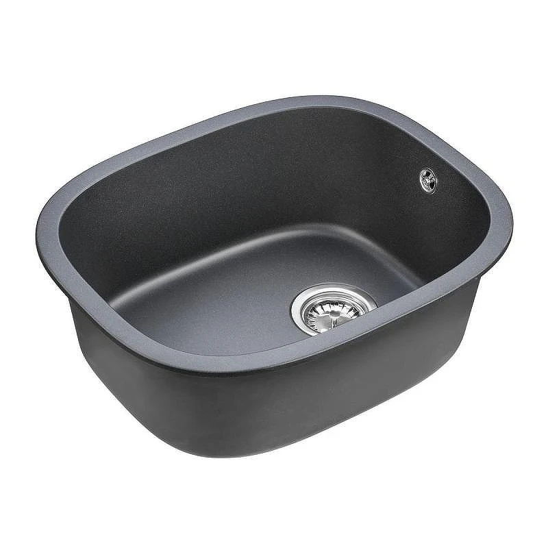 Кухонная мойка Emar Quartz 56 EMQ-1560.P цвет Морион