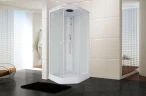 Душевая кабина Parly Penta P91 90х215 7172 профиль Белый стекло прозрачное