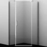 Душевой уголок WasserKRAFT Leine 100х100 35P38 профиль Хром стекло прозрачное