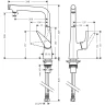 Смеситель для кухни Hansgrohe Talis Select 72820800 Сталь латунь