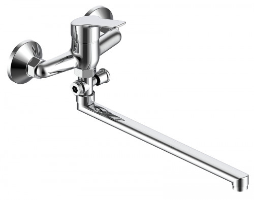 Смеситель для ванны Voda Wave WA30 универсальный цвет Хром