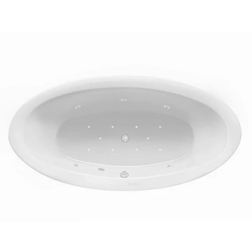 Акриловая ванна Excellent Lumina 190x95 WAEX.LUM19.RELAX.WH цвет Белый с гидромассажем форсунки Белые