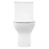 Унитаз компакт Azario Fresco AZ-8302 цвет Белый с бачком и сиденьем Микролифт