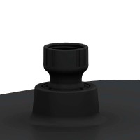 Верхний душ Damixa Apollo 947050300 Черный матовый пластик