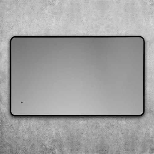 Зеркало Art&amp;Max Siena S 60 AM-SieS-600-1000-DS-F с подсветкой цвет Черный с бесконтактным выключателем