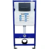 Унитаз с инсталляцией Ceramicanova Union CN4009T + WellWant Standart 50 WWISI111BB с сиденьем Микролифт и Черной матовой клавишей смыва