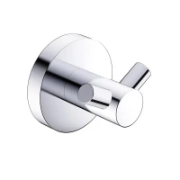 Двойной крючок AQUAme Trento AQM7202CR цвет Хром