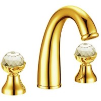 Смеситель для раковины Boheme Imperiale Presente 337 Золото латунь