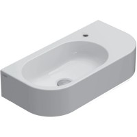 Раковина Globo Forty3 55 R SCT55.BI*1dx Белая фарфор подвесная