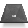 Душевой поддон из искусственного камня Grossman Strong 110x90 GR-S290110Q Графит