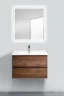 Тумба с раковиной BelBagno Kraft 70 KRAFT-700-2C-SO-RT+70 BB700ETL подвесная Rovere Tabacco
