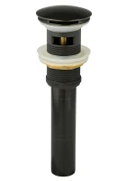 Донный клапан AltroBagno PU 070205 BrNe click-clack цвет Черная бронза