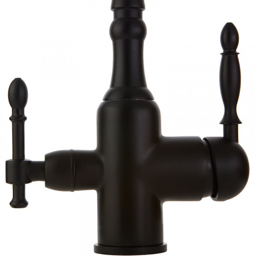 Смеситель для кухни Veragio Milano 30638 Черный матовый латунь