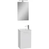 Комплект мебели для ванной Vitra Mia 40 69576 подвесной Белый глянцевый