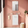 Комплект мебели для ванной Vitra Mia 40 69576 подвесной Белый глянцевый