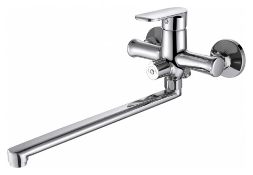 Смеситель для ванны Bravat Opal F6125183CP-02L-RUS универсальный Хром латунь на стену