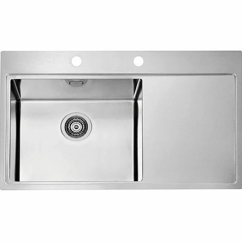 Кухонная мойка Alveus Pure 50L KMB-90 860x525 1103652 Брашированная сталь нержавеющая сталь встраиваемый