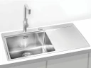 Кухонная мойка Alveus Pure 50L KMB-90 860x525 1103652 Брашированная сталь нержавеющая сталь встраиваемый