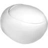 Комплект унитаза с инсталляцией WeltWasser AMBERG 497 + JECKENBACH 004 GL-WT + AMBERG RD-BL 10000006623 цвет Белый глянцевый с сиденьем Микролифт и клавишей смыва цвет Черный