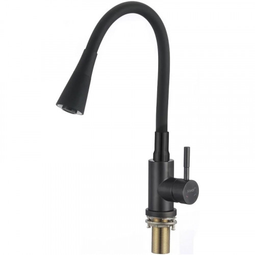 Смеситель для кухни Savol S-3002HM цвет Черный