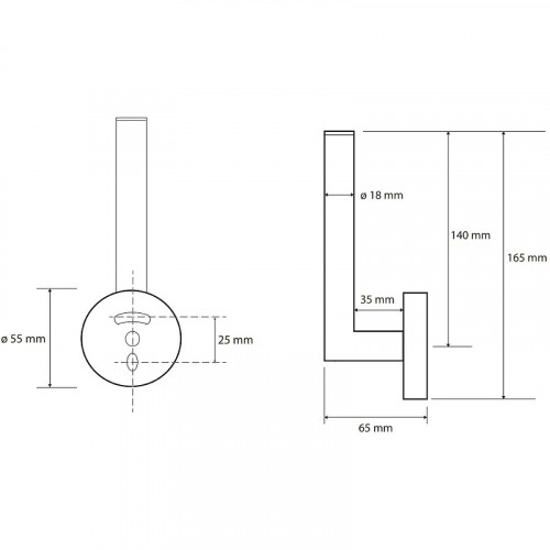 Держатель запасного рулона Bemeta Sablo 160112030 Золото матовое