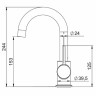 Смеситель для раковины Laparet Miniliada N4013102LPT Хром латунь