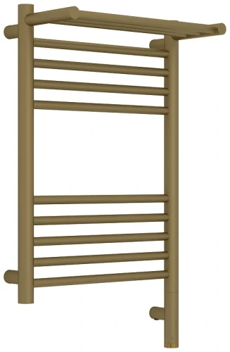 Электрический полотенцесушитель Сунержа Богема 3.1 с 1 полкой 60x40 032-6007-6040 цвет Матовое золото
