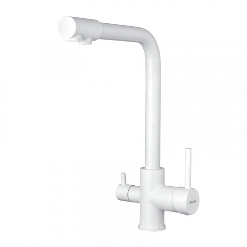 Смеситель для кухни Shevanik S328C цвет Белый