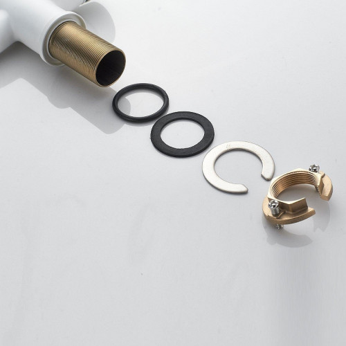 Смеситель для кухни Shevanik S328C цвет Белый