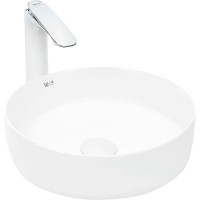 Раковина-чаша WeltWasser Elbach 3134 36 10000003854 Белый глянец фаянс накладная