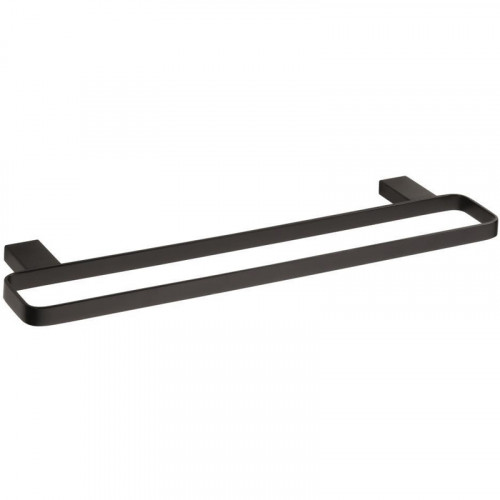 Полотенцедержатель Bemeta Nero 135004080 двойной Черный матовый