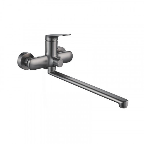 Смеситель для ванны Shevanik S8522T универсальный цвет Оружейная сталь