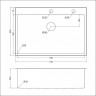 Кухонная мойка Emar PVD 74 EMB-125A PVD цвет Nano Satine